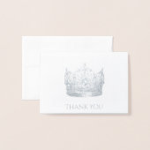 Pageant Crown Dank u kaart (Voorkant met envelop)