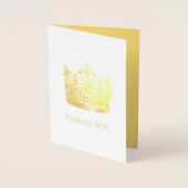 Pageant Crown Dank u kaart (Voorkant)