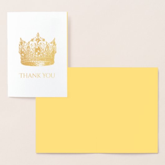 Pageant Crown Dank u kaart (Display)