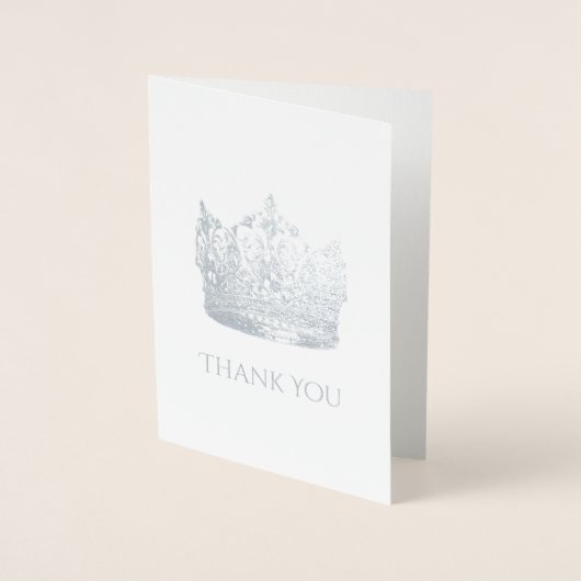 Pageant Crown Dank u kaart (Voorkant)