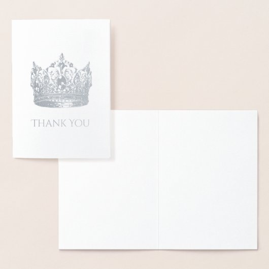 Pageant Crown Dank u kaart (Display)