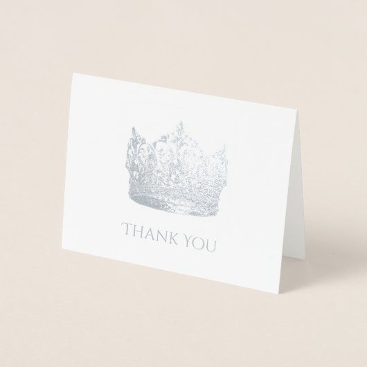 Pageant Crown Dank u kaart (Voorkant)