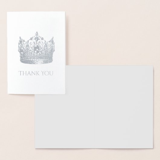 Pageant Crown Dank u kaart (Display)