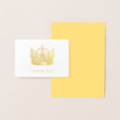 Pageant Crown Dank u kaart (Display)