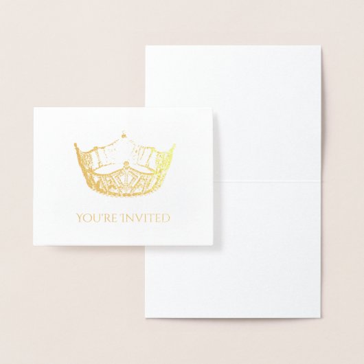 Pageant Crown Folie Note Kaart (Display)