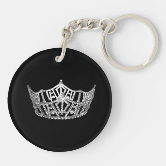 Pageant Crown Sleutelhanger (Achterkant)