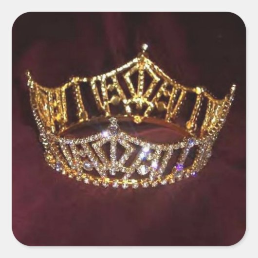 Pageant Crown Sticker (Voorkant)