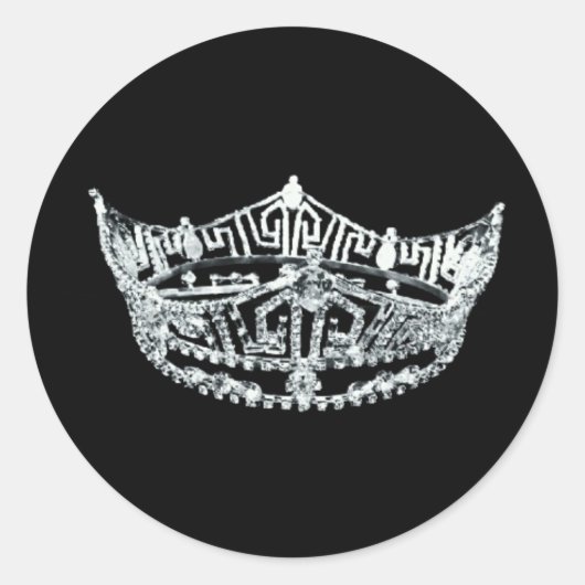 Pageant Crown Stickers (Voorkant)