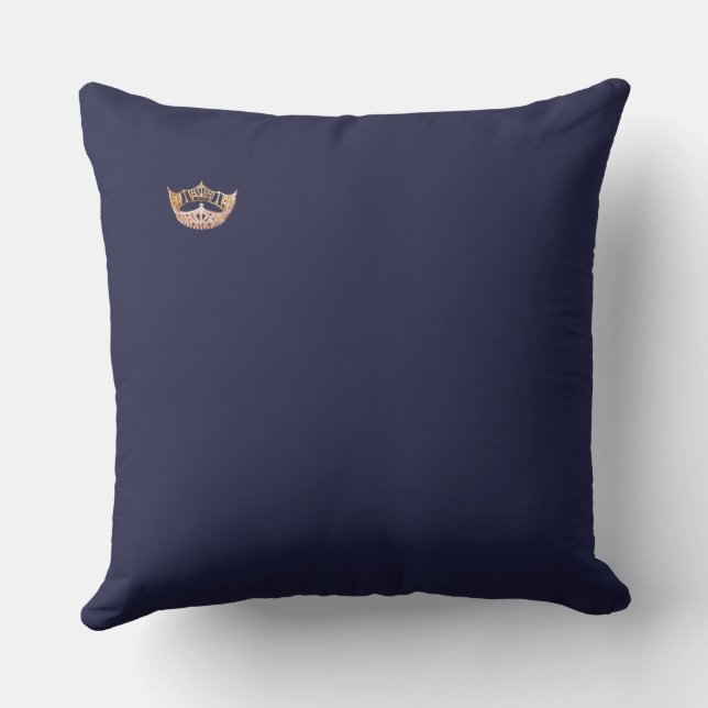 Pageant Crown Stripes Outdoor Sierkussen (Achterkant)