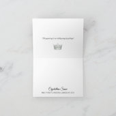 Pageant Dankbetuigingskaarten | Personaliseer met  Bedankkaart (Binnen)