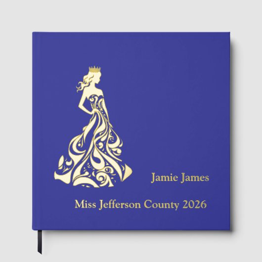 Pageant Echte Folie Scrapbook & Fotoboek Gastenboek (Voorkant)