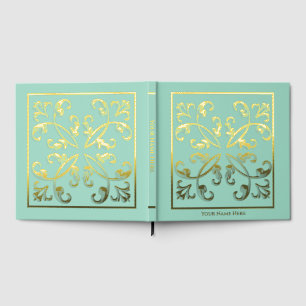 Pageant Echte Folie Scrolls Scrapbook Gastenboek