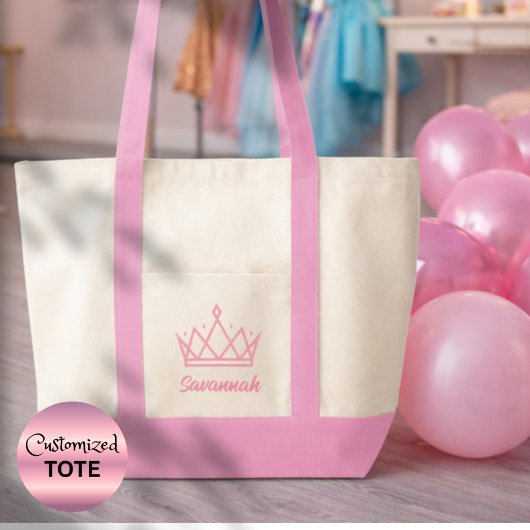 Pageant Essentials Aangepaste Kroon Titelhouder Tote Bag