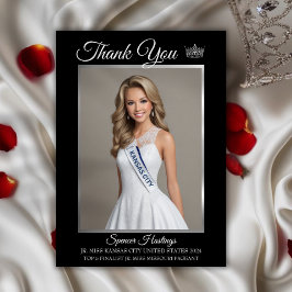 Pageant Essentials Bedankt Card
