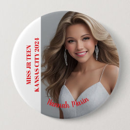 Pageant Essentials Button Pin