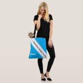 Pageant Essentials Custom Crown and Sash Tote Tote Bag (Op model)