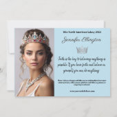 Pageant Essentials Handtekening Comp Kaart (Achterkant)