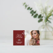 Pageant Essentials Photo Visitekaartje (Staand voorkant)