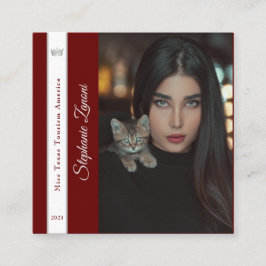 Pageant Essentials visitekaartje | QR-code