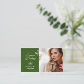 Pageant Essentials-Visitekaartje Visitekaartje (Staand voorkant)