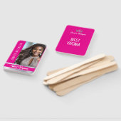 Pageant Fan Wavers | Berry Shine Set of 10 Fans Handwaaier (Niet-gemonteerd)