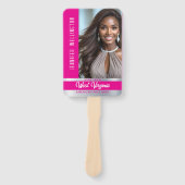 Pageant Fan Wavers | Berry Shine Set of 10 Fans Handwaaier (Voorkant)