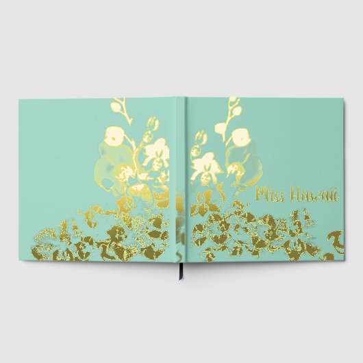 Pageant Folie Orchideeën Scrapbook Gastenboek (Volledig)