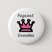 Pageant Grandma Ronde Button 5,7 Cm (Voorkant)