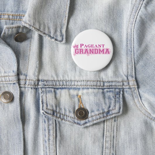 Pageant Grandma Ronde Button 5,7 Cm (In situ)