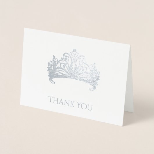 Pageant Kroon Folie Kaart (Voorkant)