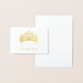 Pageant Kroon Folie Kaart (Display)