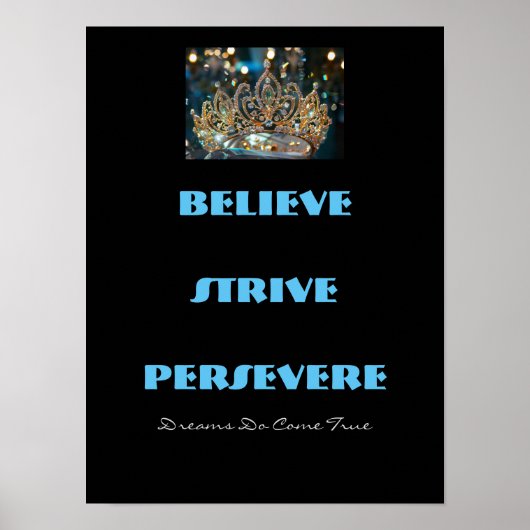 Pageant Kroon Poster (Voorkant)