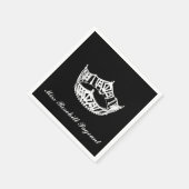 Pageant kroonpapier servetten (Hoek)