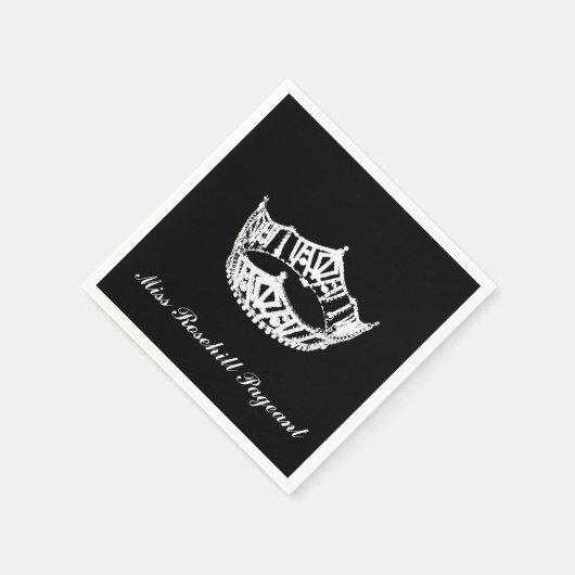 Pageant kroonpapier servetten (Hoek)