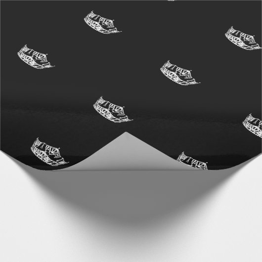 pageant-kroonwikkelpapier cadeaupapier (Hoek)