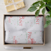 Pageant logo kerstpatroon tissuepapier (Geschenk)