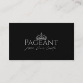 Pageant logo Valerie Visitekaartje (Voorkant)