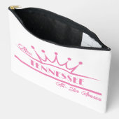 Pageant Make-up Koffer Roze Kroon Pageants Etui (Open)