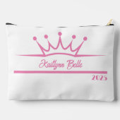 Pageant Make-up Koffer Roze Kroon Pageants Etui (Achterkant)