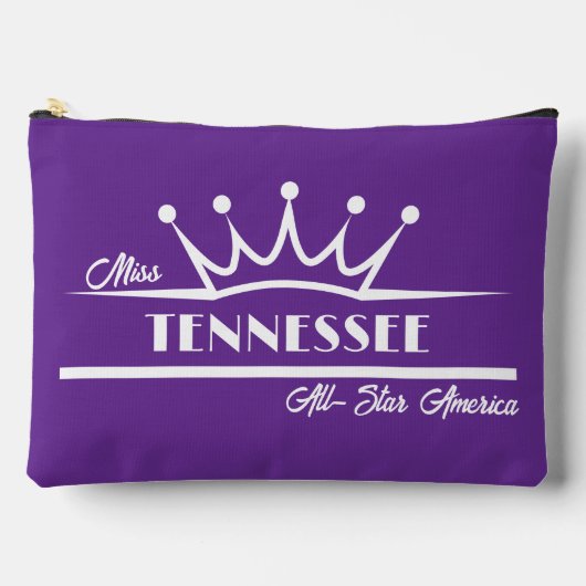 Pageant Makeup Case Royal Purple Optochten Etui (Voorkant)