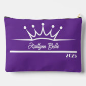 Pageant Makeup Case Royal Purple Optochten Etui (Achterkant)
