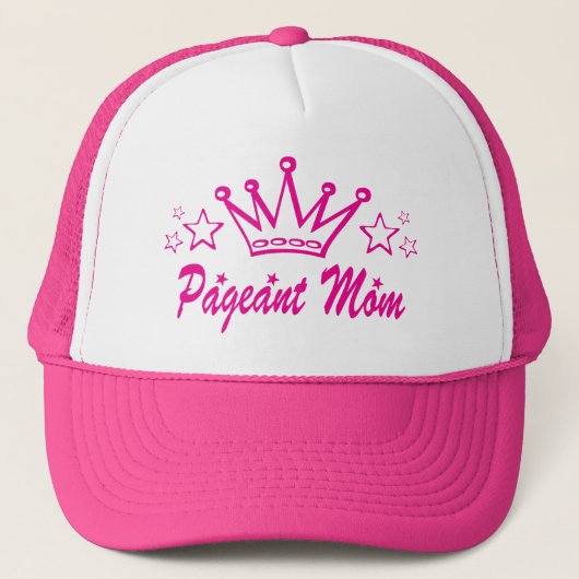 Pageant Mam Crown Trucker Pet (Voorkant)
