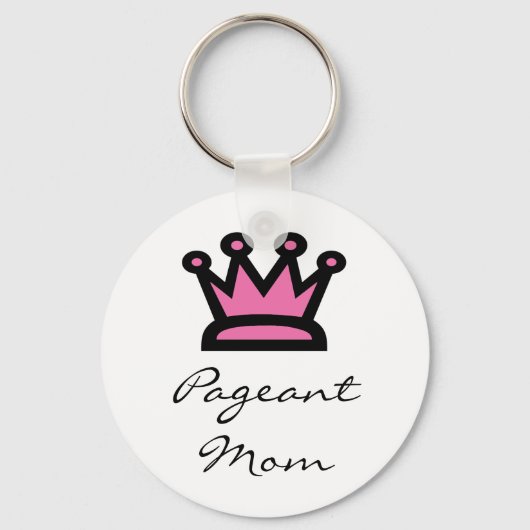 Pageant mama sleutelhanger (Voorkant)