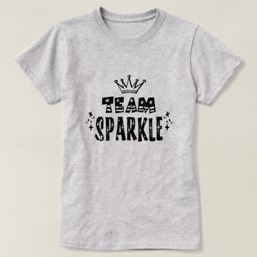Pageant mama - Team Sparkle, Pageant T-shirt (Design voorkant)