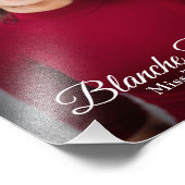 Pageant Modeling Portret Headshot Foto Afdruk (Hoek)