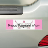 PAGEANT MOM-Bumpersticker - Gepersonaliseerd Bumpersticker (Op auto)