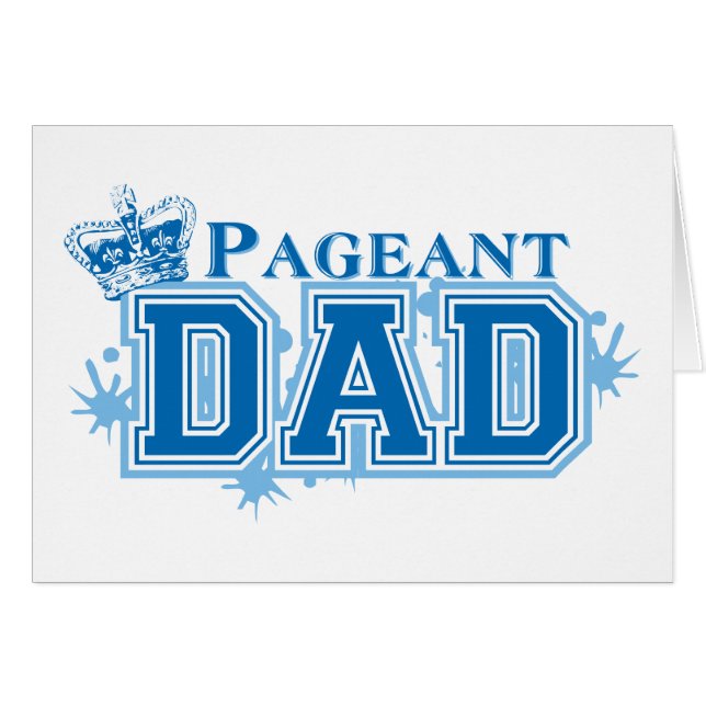 Pageant papa (Voorkant Horizontaal)