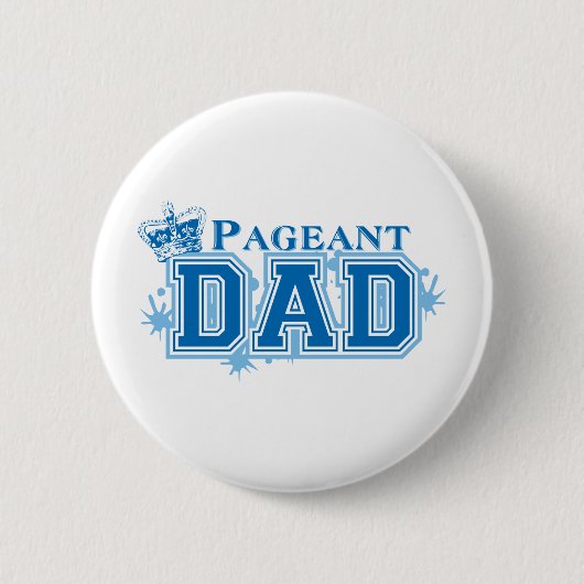 Pageant papa ronde button 5,7 cm (Voorkant)