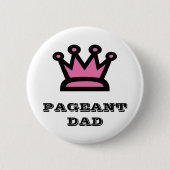 Pageant papa ronde button 5,7 cm (Voorkant)
