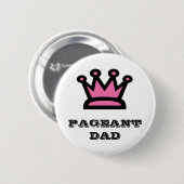 Pageant papa ronde button 5,7 cm (Voorkant /achterkant)